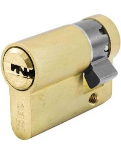 ΚΥΛΙΝΔΡΟΣ ISEO F5 40MM BRASS ΜΙΣΟΣ F6