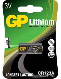 ΜΠΑΤΑΡΙΑ ΛΙΘΙΟΥ 3V CR123A