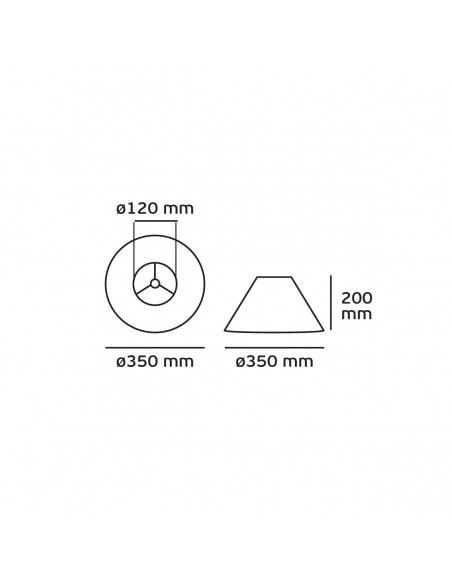 ΚΑΠΕΛΟ ΜΟΝΟΧΡΩΜΟ ΓΚΡΙ Ε27 Ε14 D35