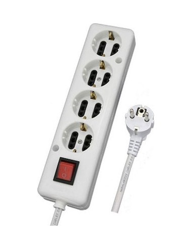 4 POSITION POWER PLUG WITH SWITCH 1.5M