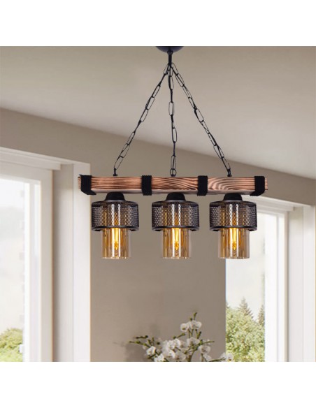 ΦΩΤΙΣΤΙΚΟ ΤΡΙΦΩΤΟ ELIANA ΜΑΥΡΟ/ΚΑΡΥΔΙ