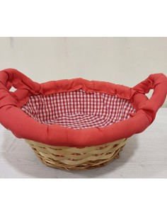 ΠΑΝΕΡΙ ΣΤΡΟΓΓΥΛΟ ΚΑΡΩ ΥΦΑΣΜΑ ΚΟΚΚΙΝΟ 20x10