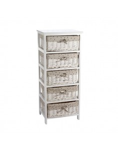 ΣΥΡΤΑΡΙΕΡΑ ΛΕΥΚΗ 5 ΣΥΡΤΑΡΙΑ 42Χ32Χ100