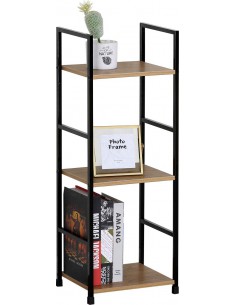 ΡΑΦΙΕΡΑ 3 ΕΠΙΠΕΔΩΝ ΜΕΤΑΛΛΟ ΜΕΛΑΜΙΝΗ 29χ23,5χ80