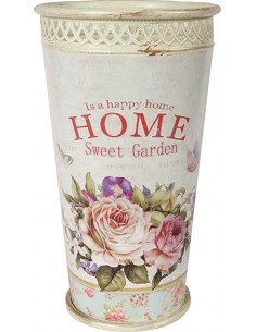 METALLIC ROSE UMBRELLA HOLDER